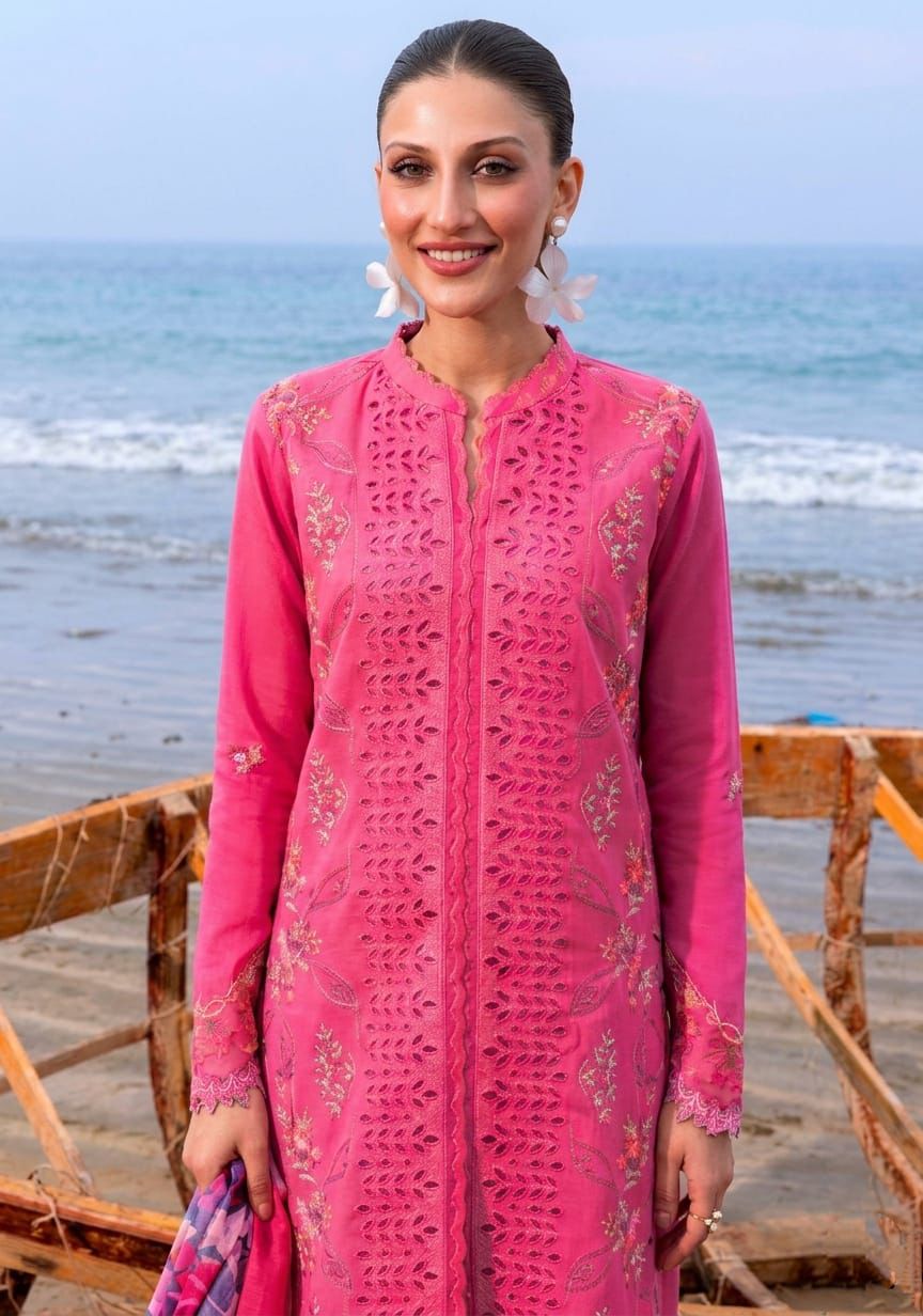 3 PC EMBROIDERED LAWN