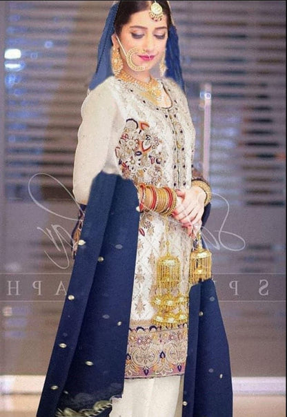 3 PC EMBROIDERED LAWN