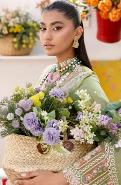 3 PC EMBROIDERED LAWN