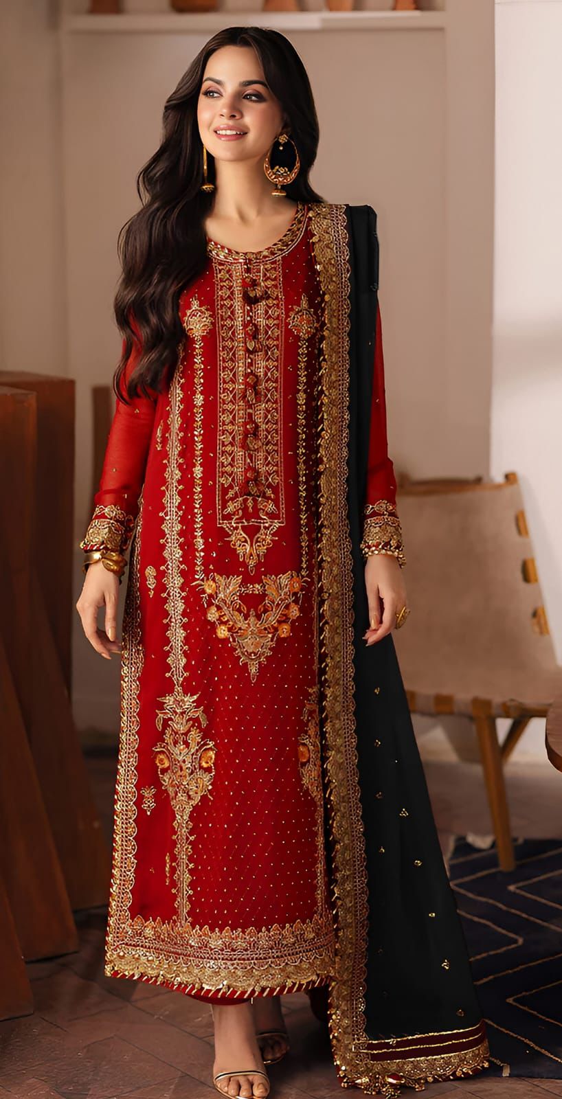 3 PC EMBROIDERED LAWN